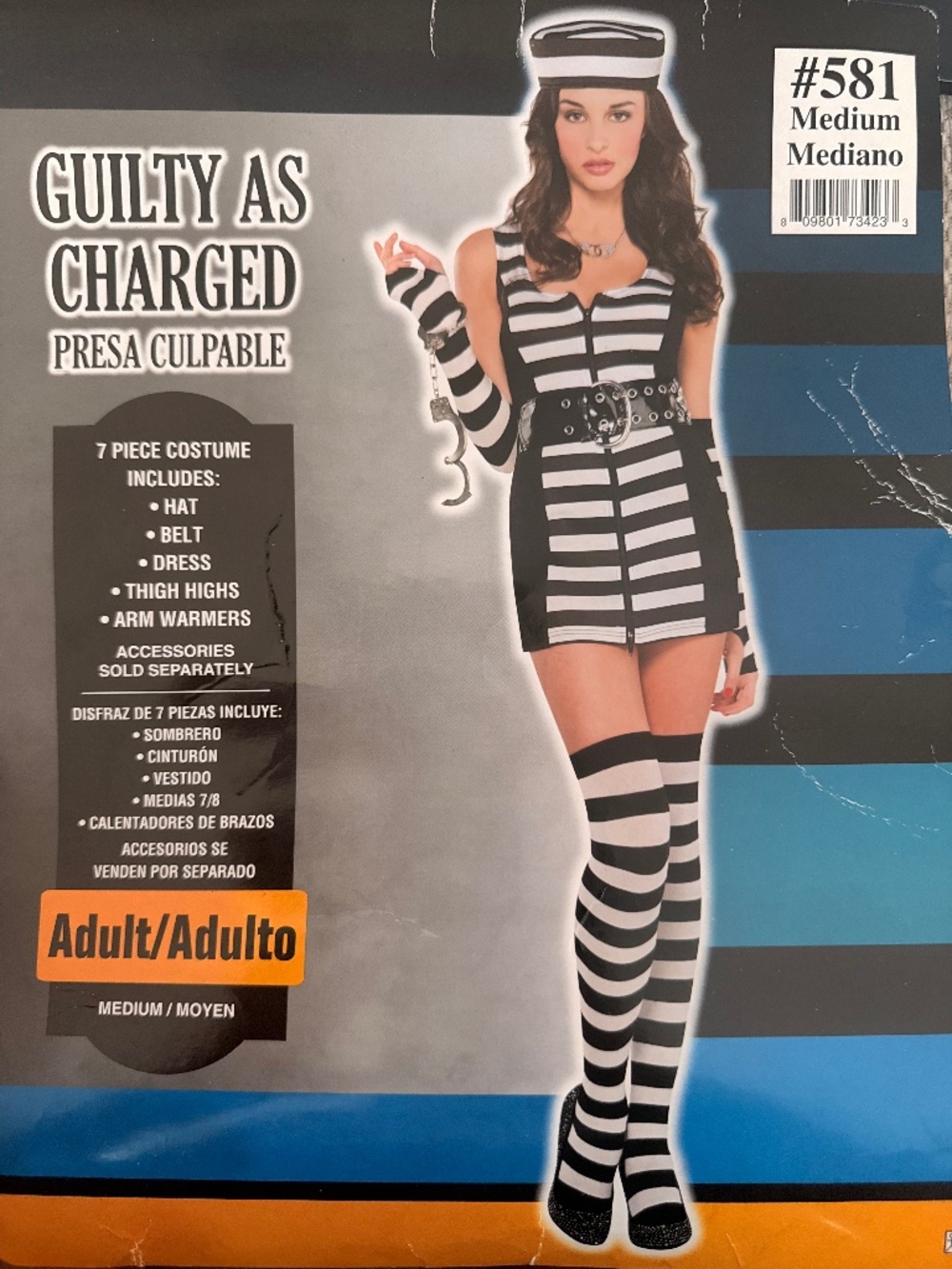 Guilty As Charged Prisoner Costume
